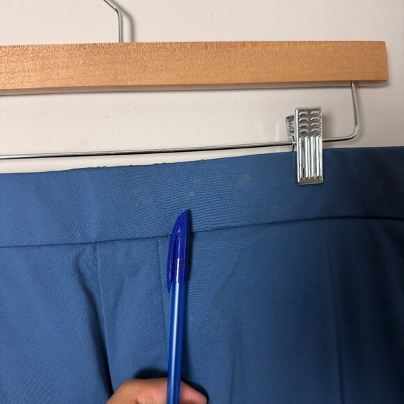 Bonobos Mens Stretch Flat Front Blue Pants - Picture 3 of 6